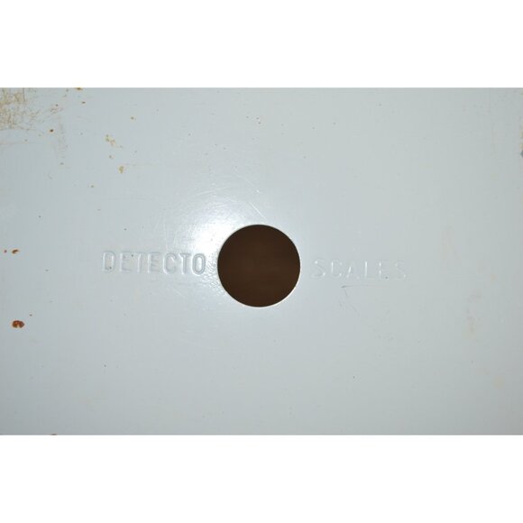 Vintage Detecto Hand Painted Floral Metal Tissue Box Dispenser READ - Picture 4 of 13